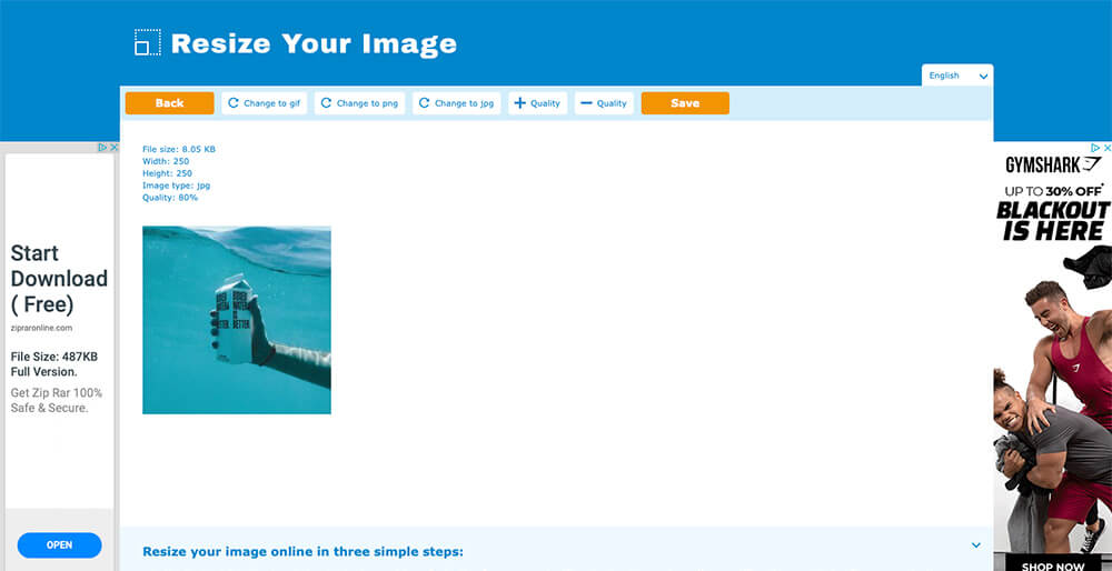 How to easily resize an image online [7/8]