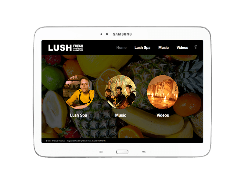 Lush Mobile App